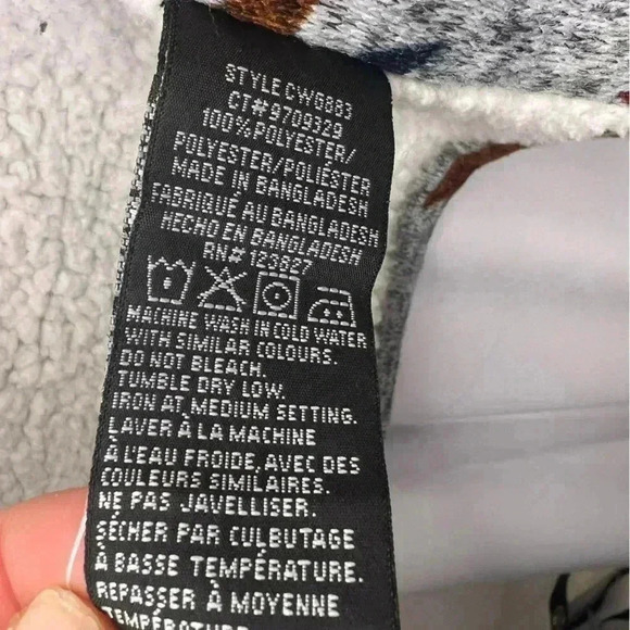 Women’s Canada Weather Gear Women's Fleece Cardigan Size Large - Picture 7 of 8